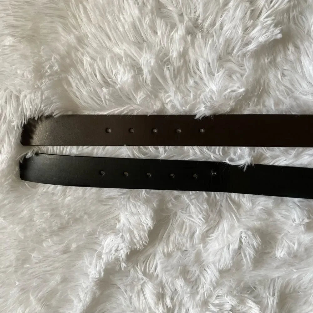 Target Belts 2 Total Vinyl & Split Leather Black‎ & Brown
